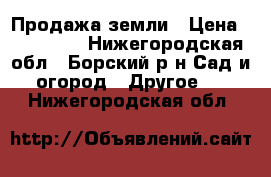 Продажа земли › Цена ­ 300 000 - Нижегородская обл., Борский р-н Сад и огород » Другое   . Нижегородская обл.